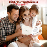 1Pcs Valentines Day Card For Mom From Daughter Mom Valentines Day Gift Heartfelt Mother Parents Sentimental Greeting Keepsake Family Appreciation Birthday Anniversary Mothers Celebration Present