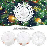 12 Pcs White Paper Snowflake Decorations Frozen Birthday Party Supplies Winter Wonderland Party Decorations Christmas Large Snowflake Decorations Hanging Snowflake Decorations