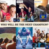 Smells Like A Rams Win Scented Candle Football Themed Merch Fan Shop Men Women Sport Stuff Gear Decor Team Accessorie Hustband Father Day Dad Guy Happy Birthday Valentine'S Funny Cool Funny Gift Ideal