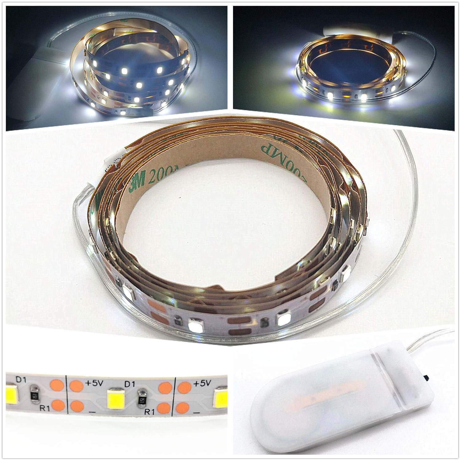 Led String Light Battery Powered,1.64Ft Led Fairy Lights Battery Operated;Decor Rope Lights For Diy Wedding Party Christmas Holiday, Wedding,Home,Party Decoration