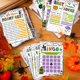 Halloween Games Cards Ultimate Gender Neutral Kit Of 6 Classic Games Activities Bingo Price Is Right For 50 Guests Halloween Party Supplies