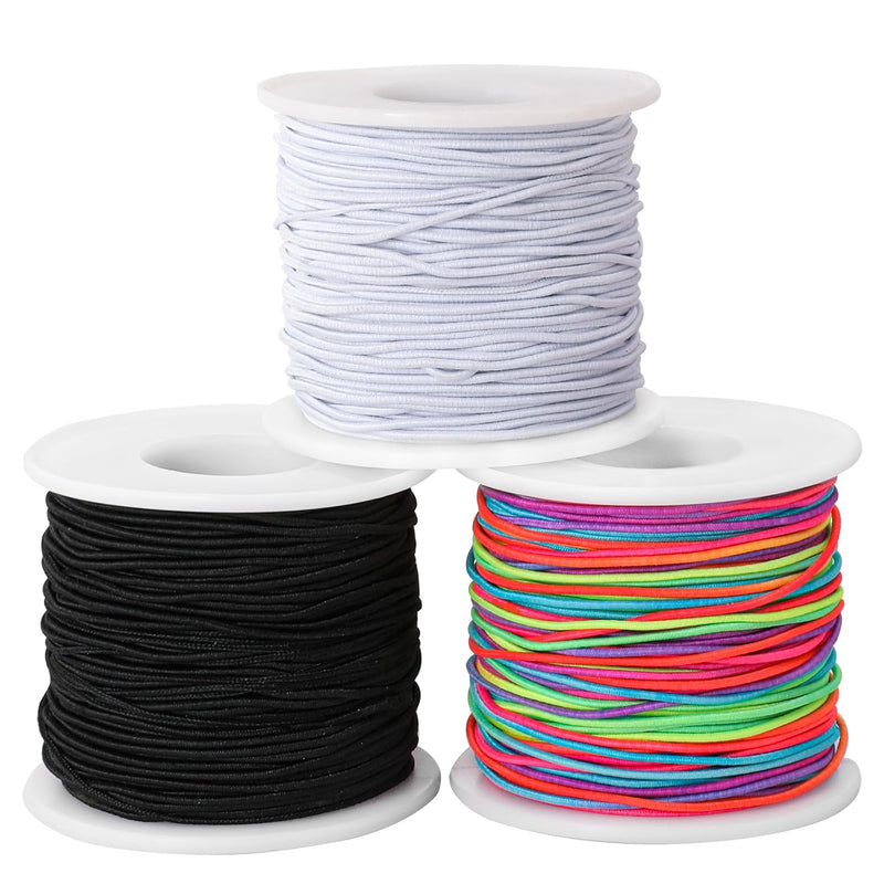 1Mm Elastic String Stretchy String For Bracelet Making Elastic Cord For Jewelr