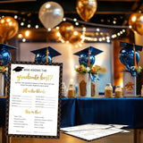 Who Knows The Graduate Best Game-Set Of 30, Graduation Party Cards, How Well Do You Know The Grad, Graduation Party Games, 2025 Party Supplies Decoration-Wktg01