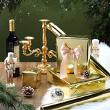 Golden Metallic Wrapping Paper, 17 Inch X 33 Feet Premium Foil Gift Wrap For Christmas, Holiday, Wedding, Birthday & Celebration Gifts