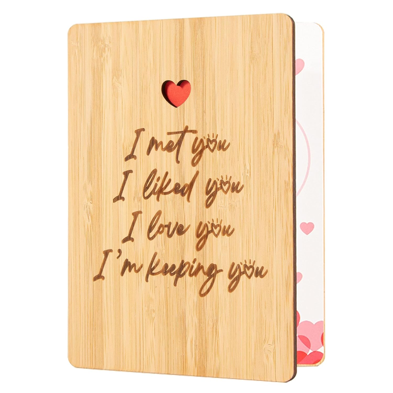 Anniversary Card For Husband Wife, Anniversary Romantic Gifts For Him Her Couple, I Love You Card For Boyfriend Girlfriend, Birthday Valentines Day Gifts