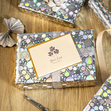 Silver Dots Wrapping Paper, 17 Inches X 32.8 Feet Colorful Holographic Iridescent Birthday Wrapping Paper Roll For Wedding Bridal Shower Holiday Valentine'S Day, Mother'S Day