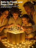 6 Pack Battery Operated Fairy Lights 7FT 20 LED Warm White Twinkle String Lights with Timer 3 Modes for Mason Jars Christmas Wreath Party DIY Decor