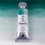 MaimeriBlu 12ml Single-Pigment Watercolor Paint - Cobalt Green PG26 Professional Watercolor Paint - Lightfast and Transparent Watercolor Paint Tube for Artists