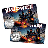 Halloween Scratch Off Card - 50Pcs Bewitched Party Scratch Prize Cards - Pumpkin Festive Raffle Tickets For Adults Families Events Business Groups Game Supplies - C04