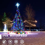 Christmas Lights Outdoor 82Ft 200Lt Christmas Lights With Cheerful Music Infrared Motion Sensor Controller For Indoor Ou