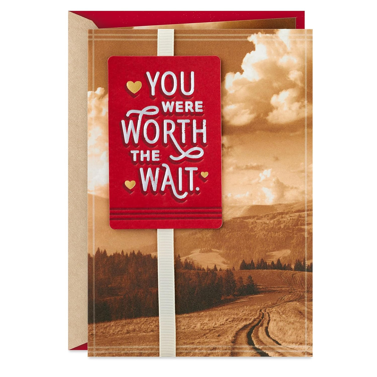 Hallmark Valentines Day Card for Husband, Wife, Boyfriend, Girlfriend (Worth the Wait)