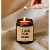 It'S Giving Future Doctor Candle - Med School Acceptance - Doctor Gift - Candle For Doctor - Doctor Girlfriend - Gift For Him Her