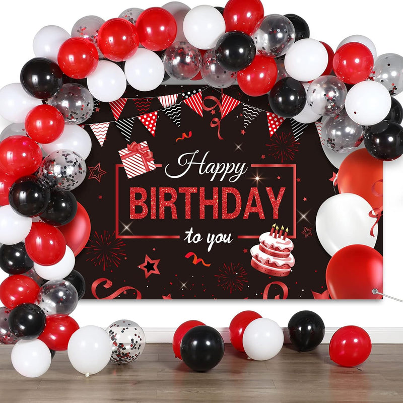 Birthday Party Decorations 50 Pieces Balloons Garland Kit Happy Birthd