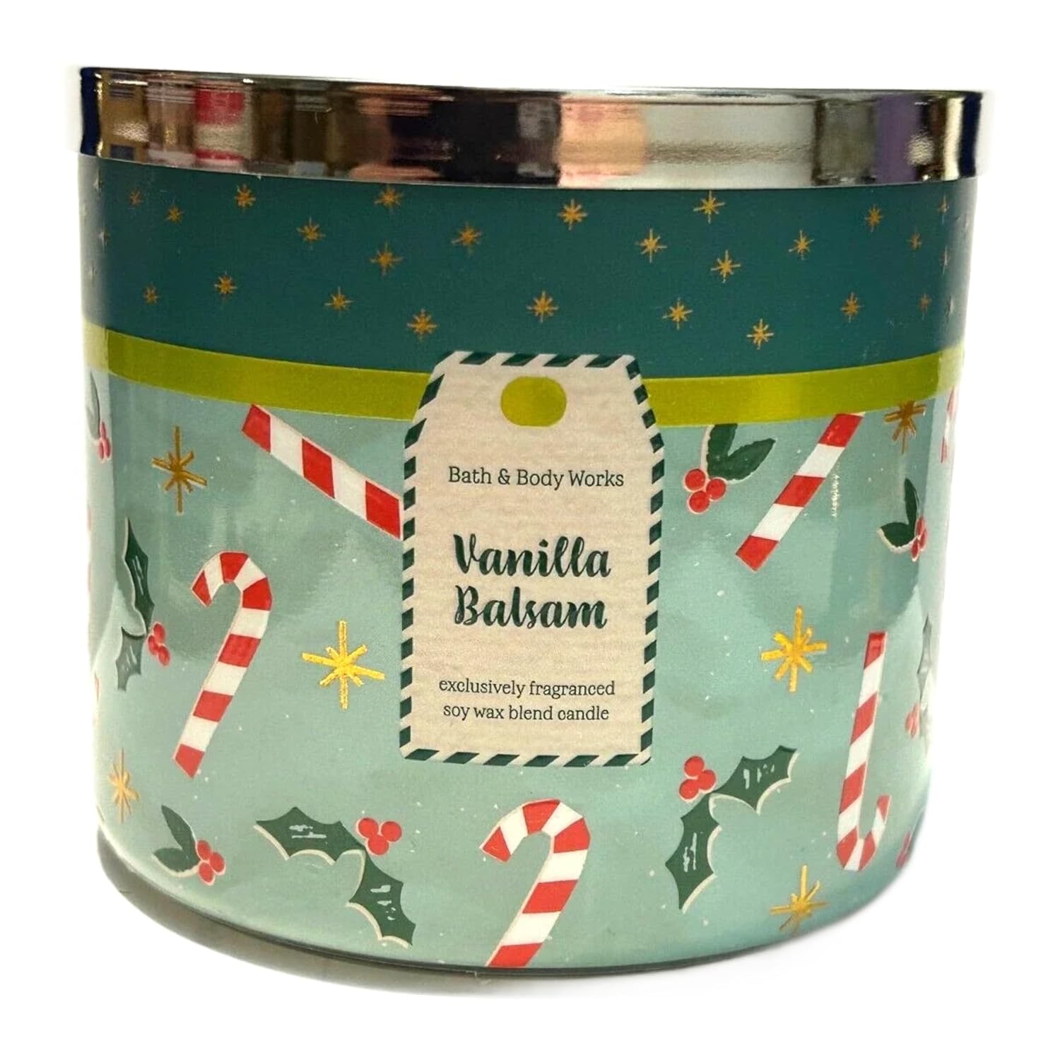 White Barn 3-Wick Candle in Vanilla Balsam