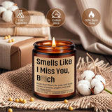 Scented Candle - Long Distance Gifts, I Miss You Gifts For Her, Him, Best Friend - Long Distance Friendship, Moving Away, Going Away, Galentines, Birthday Presents For Bestie, Bff, Women, Sister