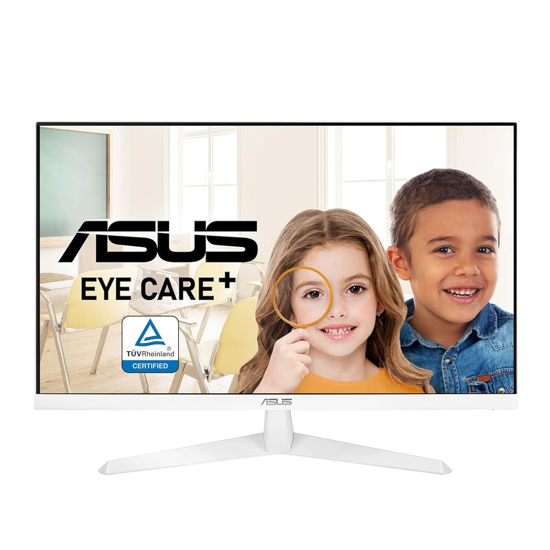 ASUS VY279HE-W 27” 1080P Monitor - White, Full HD, 75Hz, IPS, Adaptive-Sync/Fr