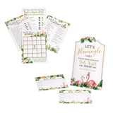 Flamingo Theme Bridal Shower Game Set