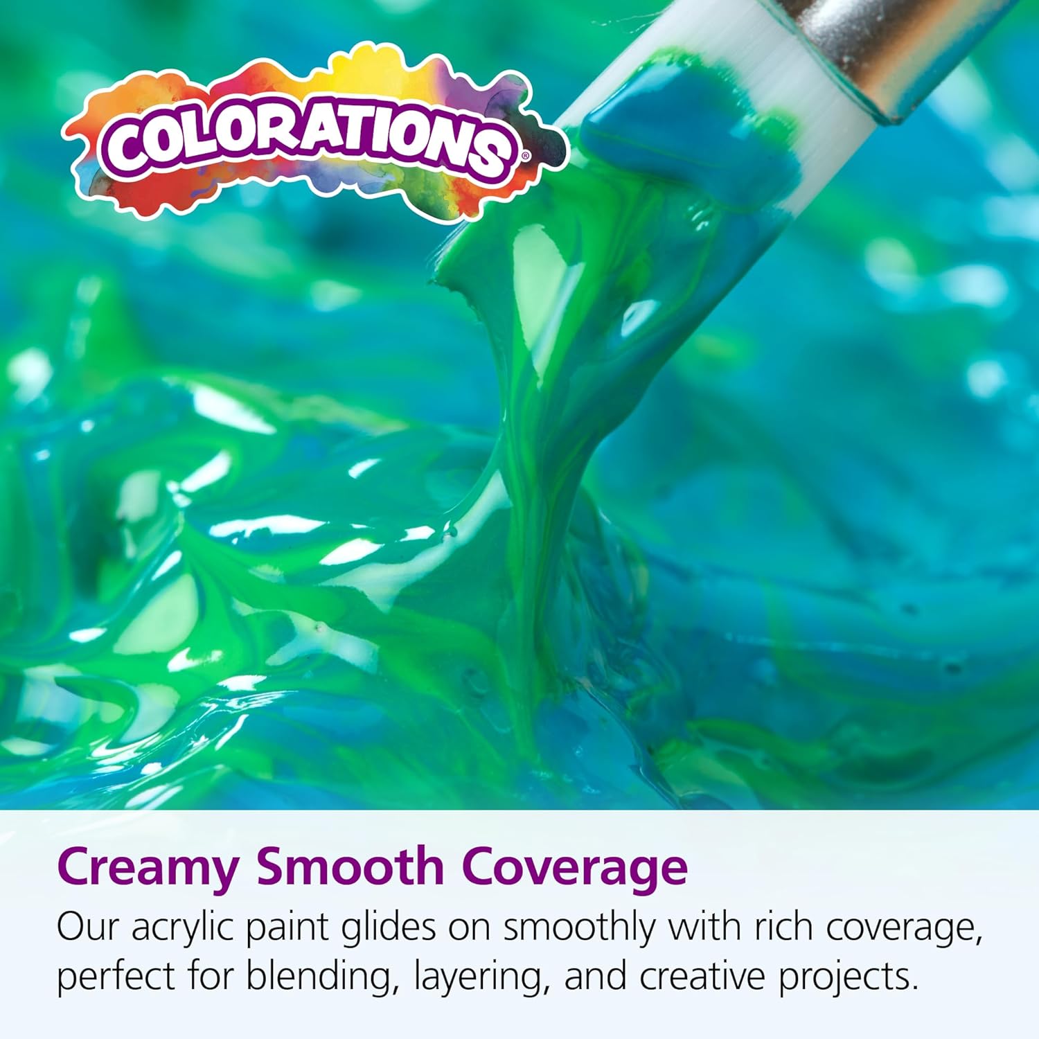 Artist Quality Acrylic Orange Paint - 16 Oz (473Ml) - Made In United States, Paraben-Free, Non-Toxic, Acrylic Paint For Adults And Kids