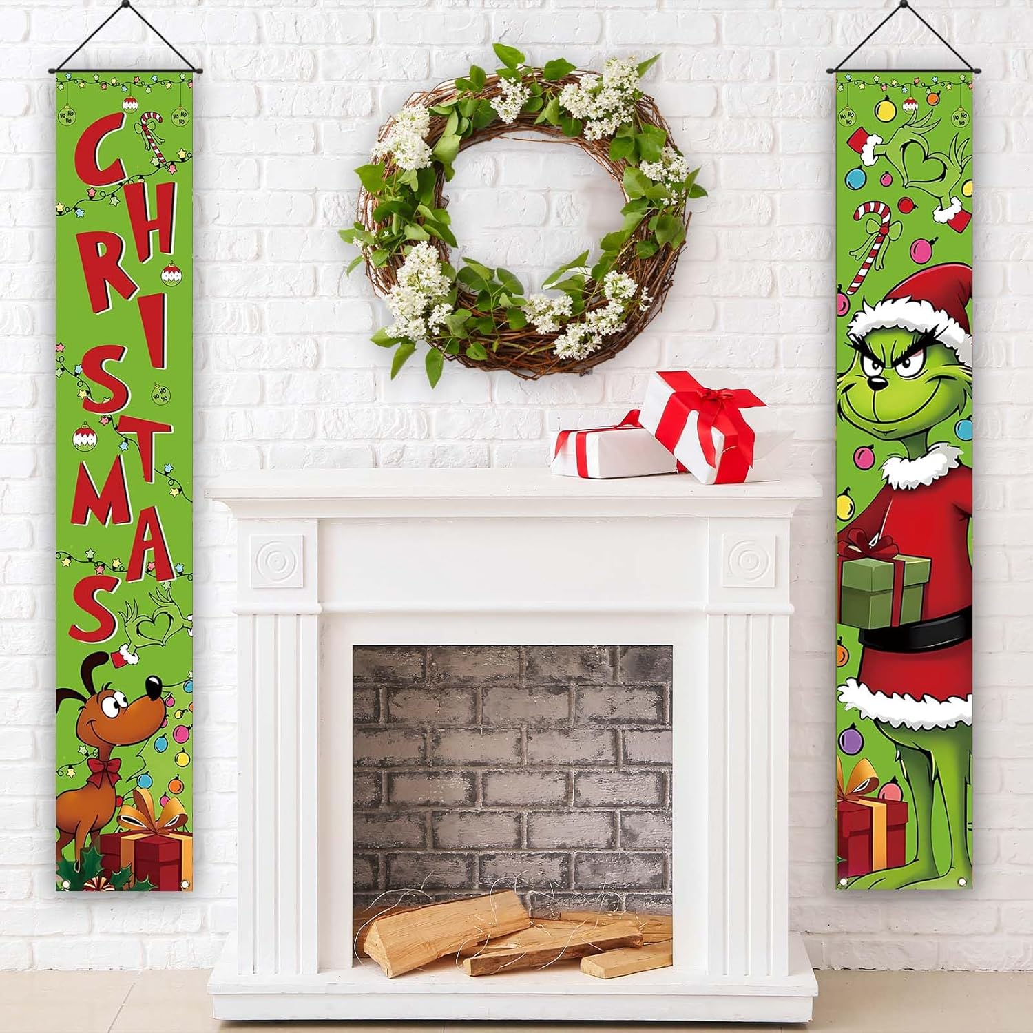 Christmas Decorations Outdoor Merry Christmas Banner Christmas Xmas Winter Holiday Decorations And Supplies For Home