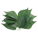 3.15X11.02 Artificial Silk Hydrangea Leaf, 40 Pcs Artificial Green Fake Leaves
