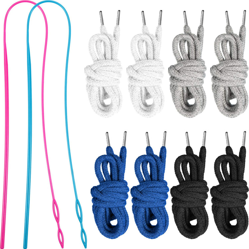 8 Pieces Replacement Drawstrings Universal Drawstrings With 2 Pieces Flexible