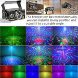 DJ Disco Party Lights Sound Activated LED Strobe Stage Light for Birthday Wedding Karaoke