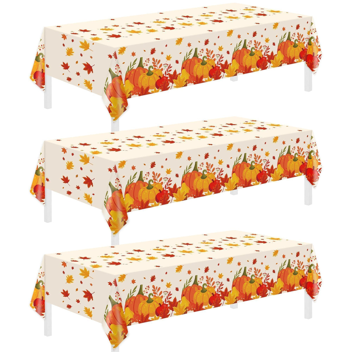 3 Pack Christmas Tablecloths Disposable,Christmas Decorations,54 x 108 Inch,Plastic Table Cloths for Rectangle Tables,Red Themed Checkered Table Covers for Xmas,Indoor,Outdoor,Birthday,Parties