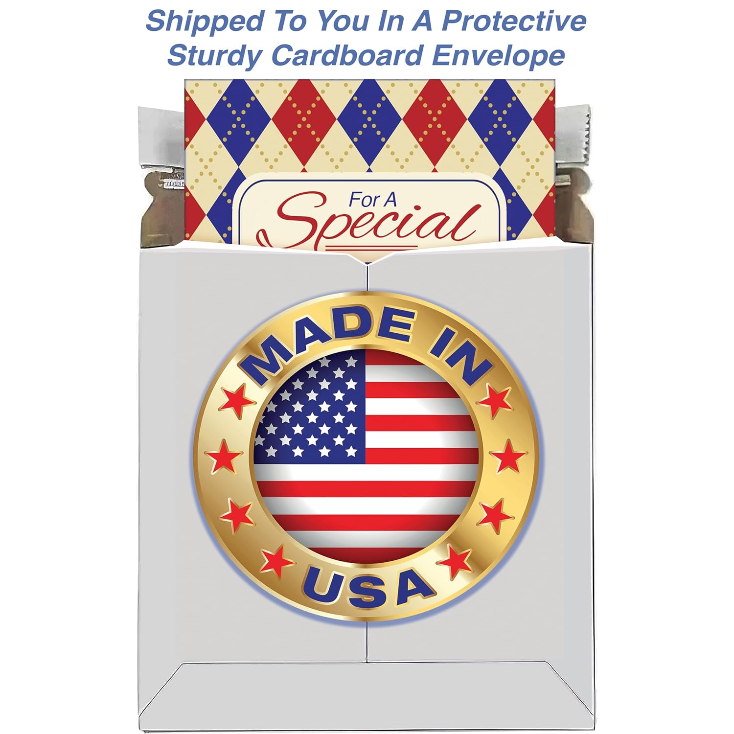 Grandson Birthday Card - Large Card Opens To 10" X 7.75" - Made In Usa - Perfect Message Filled With Warmth & Love 95786