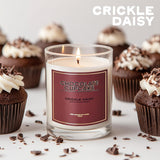 ‘Chocolate Cupcake’ Candle - All-Natural 100% Coconut Wax, Clean Burning, 14 Hours, Handcrafted In Los Angeles - Sweet Chocolate Cupcake Scent With Creamy Sweet Cocoa Notes, 6.5 Oz