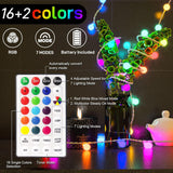 Led String Lights Usb Plug In 19 Color Changing String Lights With Remote 21.3Ft 50 Led Multicolor Globe Fairy Lights Fo