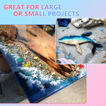 Epoxy Resin 2Gallon - Crystal Clear Epoxy Resin Kit - No Yellowing No Bubble Art Resin Casting Resin For Art Crafts, Jewelry Making, Wood & Resin Molds(1 Gallon X 2)