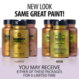 FolkArt Treasure Gold Acrylic Craft Paint, Champagne 4 fl oz Premium Metallic Finish Paint, Perfect for Easy to Apply DIY Arts and Crafts, 5553