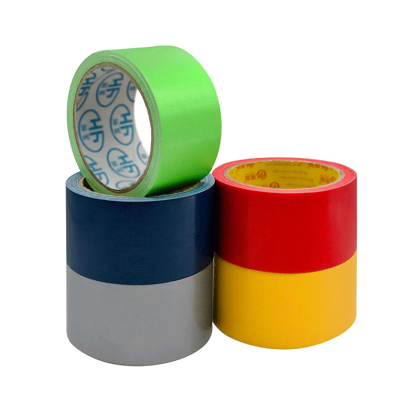 Rainbow Colored Duct Tape — 5 Colors —10 Yards Per Roll Diy Art Kit Design Tap