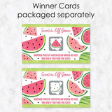 Big Dot of Happiness Sweet Watermelon - Fruit Party Game Scratch Off Cards - 22 Count