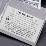 To My Mom Gifts From Son, Happy Mom Birthday Card Gifts, Unique Thank You Mother Present, I Love You Mommy Wedding Day Present