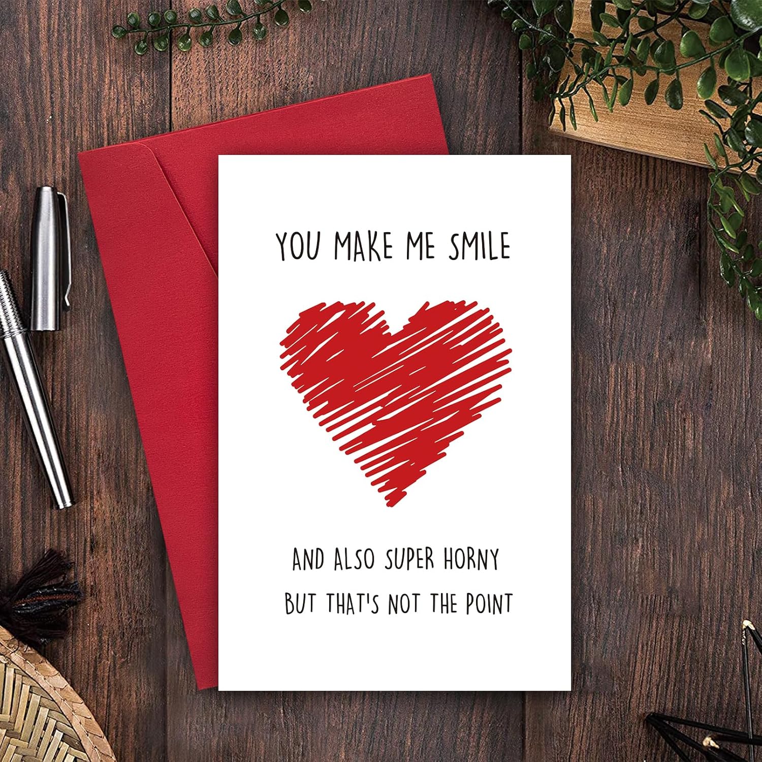 Naughty Anniversary Card, Love Card, Sexy Card For Boyfriend Husband, Girlfriend Raunchy Gift, Valentine'S Day Card