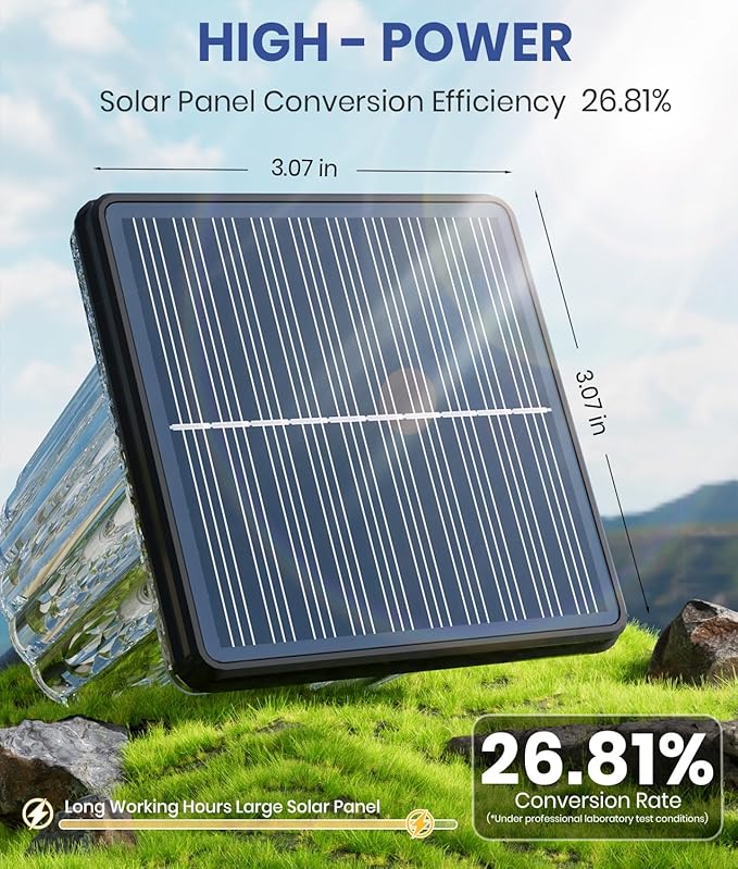 8 Pack Super Bright Solar Pathway Lights Adjustable Warm Cool White Waterproof Garden Lights