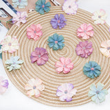 60 Pcs Artificial Daisy Flower Heads, Red Artificial Daisies Flower Heads For Crafts, 1.7 Inch Fake Daisies Faux Daisy Flowers For Wreath Diy Wedding Home Party Decor,Lilac