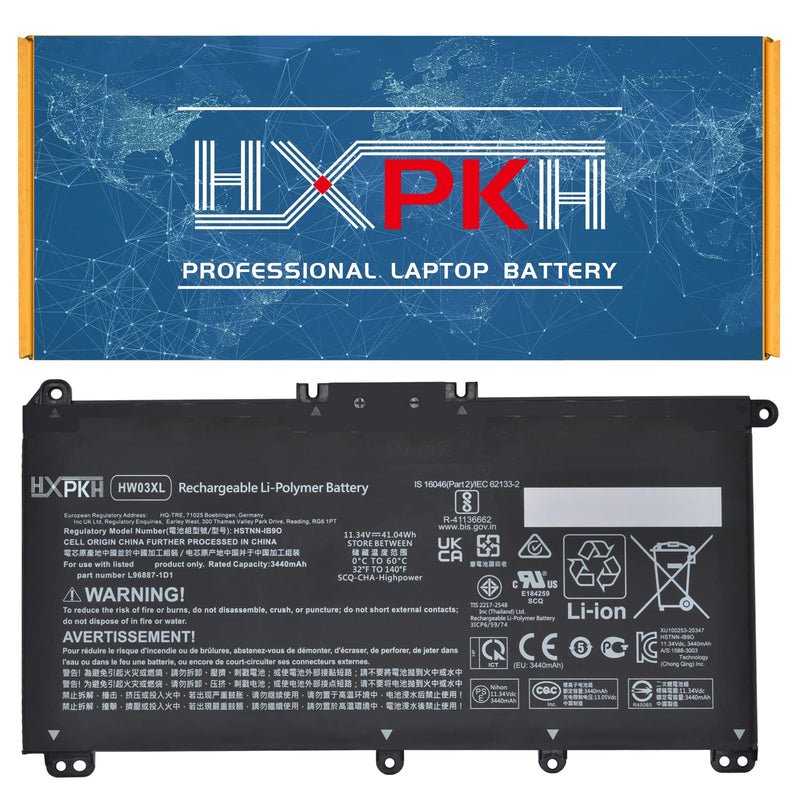 Hw03Xl Laptop Battery For Hp Pavilion 15-Eg 15-Eh 15T-Eg 15Z-Eh 17-Cn 17-Cp 17