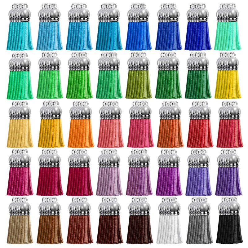 Tassels, 200Pcs Leather Keychain Tassels Bulk For Crafts, Keychains Supplies,