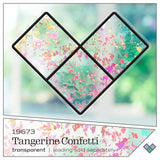Gallery Glass Tangerine Confetti Stained Glass Glitter Finish Paint, Perfect for Easy to Apply DIY Arts and Crafts, 19673