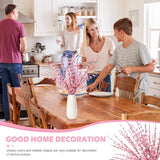 Artificial Jasmine Flowers With Long Stem 6Pcs 29.5" Fake Flower Bouquet Faux Jasmine Plants For Wedding Bridal Bouquet Wreath Table Centerpiece Outdoor Décor (Pink)