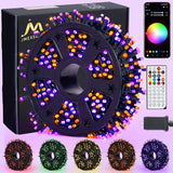 500 LED Smart Color Changing Halloween Lights RGB String Lights App Controlled Holiday Decor