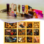 10 Styles Pendulum Resin Molds Silicone Pendant Molds Epoxy Quartz Crystal Gemstone Multi-Facet Jewelry Molds For Diy Crafts Jewelry Decorations Making