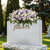 Fake Flowers Christmas Graves Decorations For Cemetery Grave Wreaths For Headstones Grave Decorations For Headstones Cemetery Vases For Grave Flowers