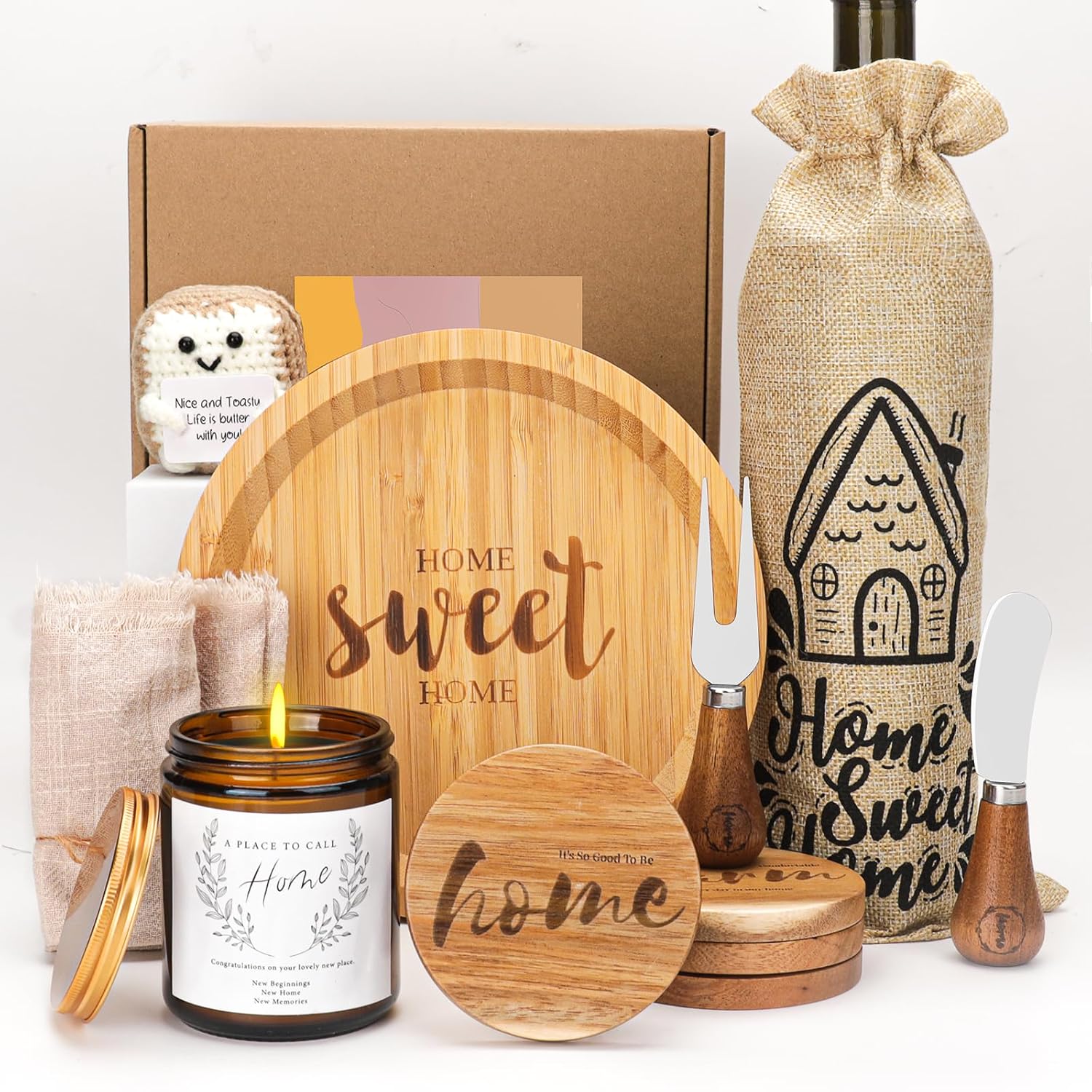 House Warming Gifts New Home, Housewarming Gift, Realtors Closing Gifts For Home Buyers, Home Sweet Ideas For Couple Women Men