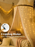 6 Pack Battery Operated Fairy Lights 7FT 20 LED Warm White Twinkle String Lights with Timer 3 Modes for Mason Jars Christmas Wreath Party DIY Decor