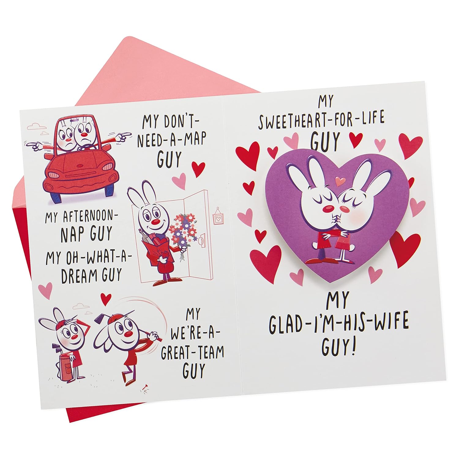 Hallmark Funny Valentine's Day Card for Husband (Great Guy Poem)
