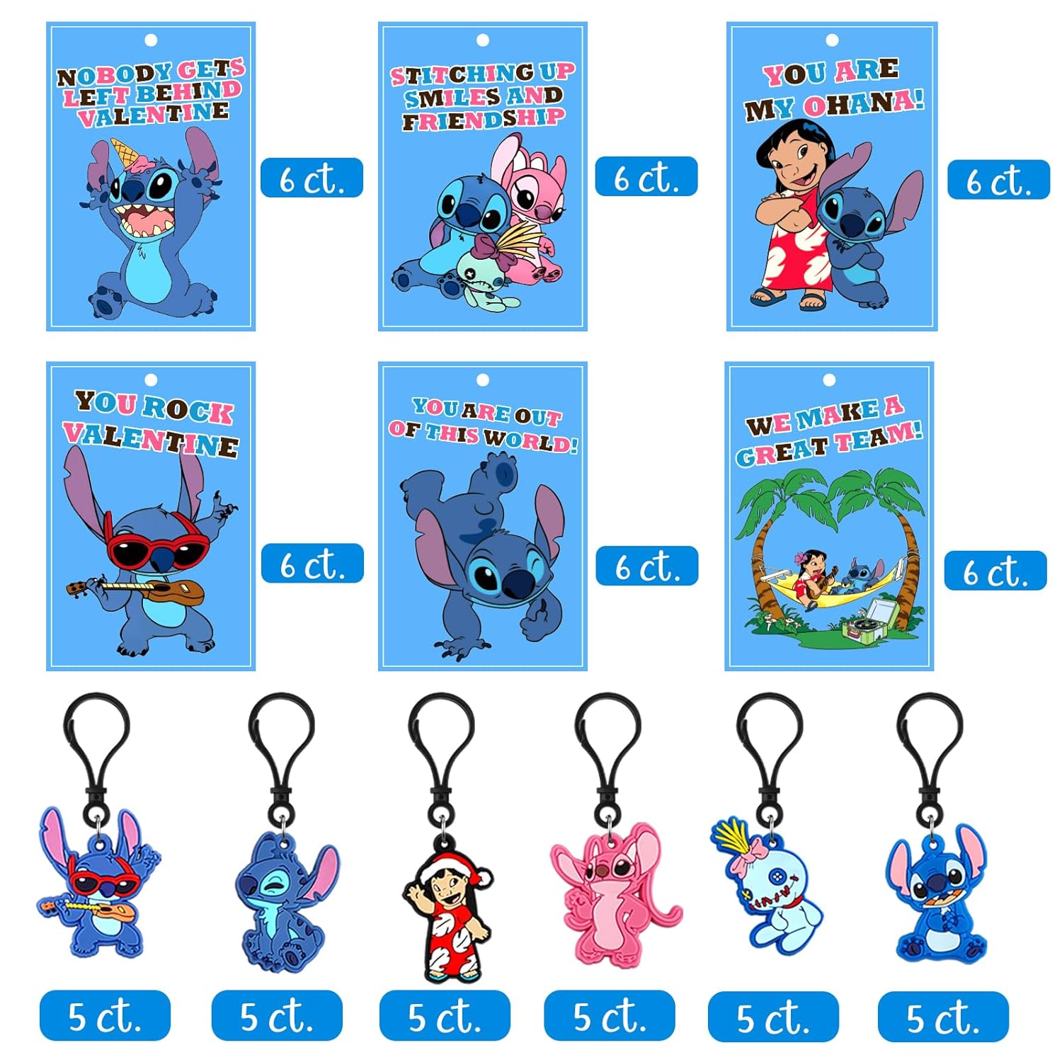 30Pack Valentines Day Cards For Kids School Valentines Cards Matching Keychains Valentines Day Gifts For Kids For Classroom Exchange Boys Girls Party Favors School Game Prizes