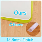 Silicone Mats For Crafts, Translucent, Non-Slip Heat Resistant, 9×12 In (4 Pcs) Reusable Silicone Kids Mat For Jewelry, Glitter Slime, Diy Sheet, Nail Art, Clear Countertop Protector Pad